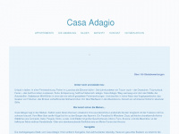 casa-adagio.de Webseite Vorschau