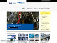 biotec-biomat.rwth-aachen.de Webseite Vorschau