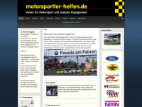 motorsportler-helfen.de Webseite Vorschau