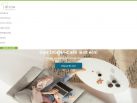 dgom.info Webseite Vorschau