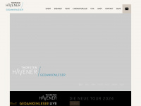 thorsten-havener.com Webseite Vorschau