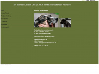 jordan-tierarztpraxis.de Webseite Vorschau