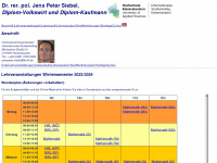 jenssiebel.com Webseite Vorschau