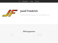 josef-friedrich.com Webseite Vorschau