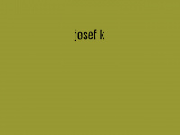 josef-k.de Webseite Vorschau