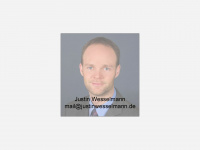 justinwesselmann.de Webseite Vorschau