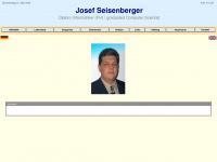 josef-seisenberger.de Webseite Vorschau