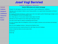 josef-vogl.de Webseite Vorschau