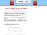 jerry-town.de Webseite Vorschau
