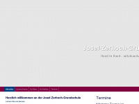 josef-zerhoch-grundschule.de Webseite Vorschau