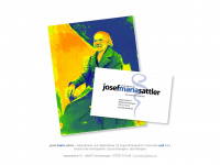 josefmariasattler.de Webseite Vorschau
