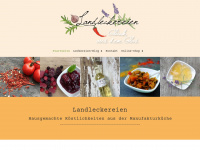 landleckereien.de Webseite Vorschau