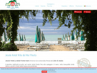 jesolo-hotelvinadelmar.com Webseite Vorschau