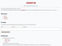 jessah.de Webseite Vorschau