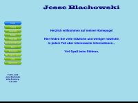 jesse-blachowski.de Webseite Vorschau