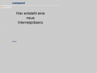 justspeed.de Webseite Vorschau