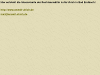 juttaulrich.de Webseite Vorschau