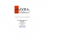 juvel-profile.de Webseite Vorschau