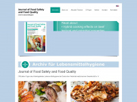 journal-food-safety.de Webseite Vorschau