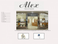 juwelier-alex-shop.de Webseite Vorschau