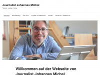 journalist-michel.de Webseite Vorschau