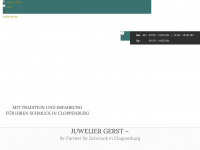 juwelier-gerst.de Webseite Vorschau