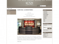 juwelier-kunze-shop.de Webseite Vorschau