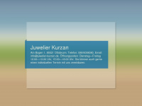 juwelier-kurzan.de Webseite Vorschau