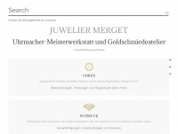 juwelier-merget.de Webseite Vorschau