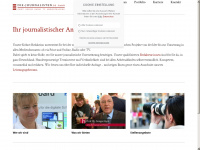 journalistonline.de Webseite Vorschau