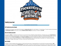 ticketcitybowl.com Webseite Vorschau