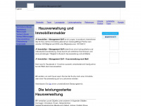 jv-hausverwaltung.de Webseite Vorschau