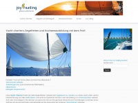 joy-sailing.de Webseite Vorschau