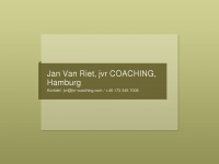 jvr-coaching.com Webseite Vorschau