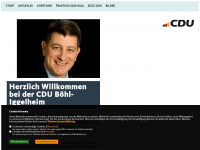 cdu-boehl-iggelheim.de Webseite Vorschau