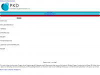 pkdcure.de Webseite Vorschau