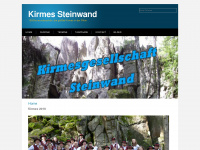 kirmes-steinwand.de Webseite Vorschau