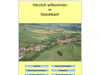 setzelbach.de Webseite Vorschau