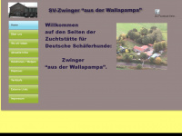 wallapampa.de Webseite Vorschau