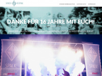 spack-festival.de Webseite Vorschau
