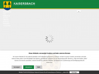 kaisersbach.de Webseite Vorschau