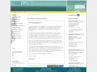 dpg-psa.de Webseite Vorschau