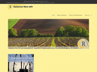 badischerwein-online.de Webseite Vorschau