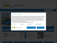 markt-metten.de Webseite Vorschau