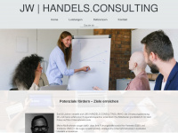 jw-handels-consulting.de Webseite Vorschau