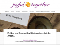 joyful-together.de Webseite Vorschau