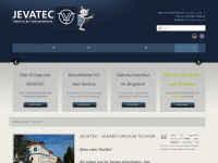 jevatec.de Webseite Vorschau