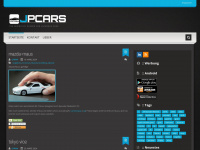 jpcars.de Webseite Vorschau