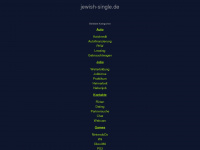 jewish-single.de Webseite Vorschau
