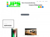 jps-showtechnik.de Webseite Vorschau